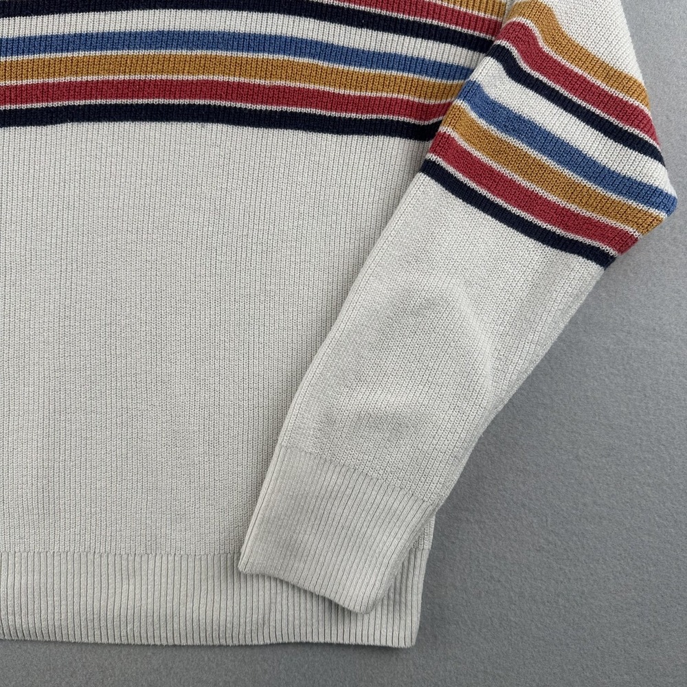 American Eagle Outfitters Women's Cozy Rainbow Stripes Size Small Sweater - Picture 7 of 12